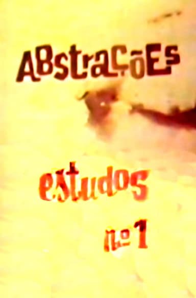 Abstrações: Estudos n°. 1 poster