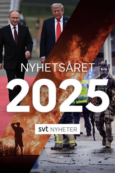 Nyhetsåret 2025 - bilderna vi minns poster