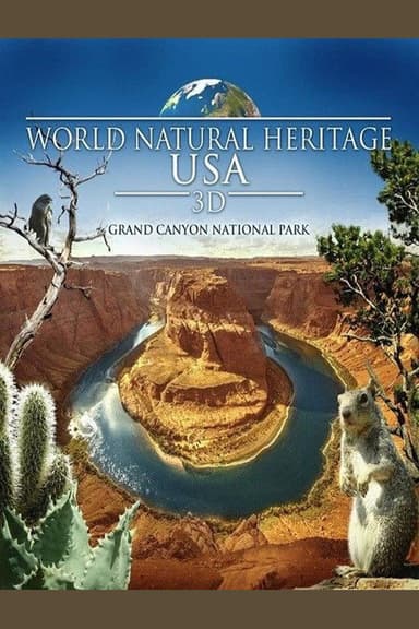 World Natural Heritage USA: Grand Canyon National Park poster