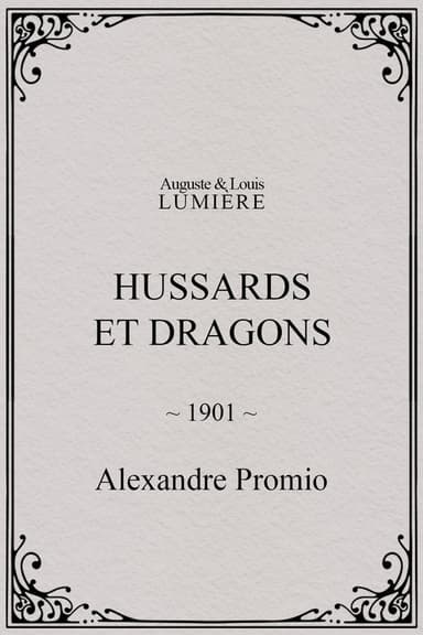 Hussards et dragons poster