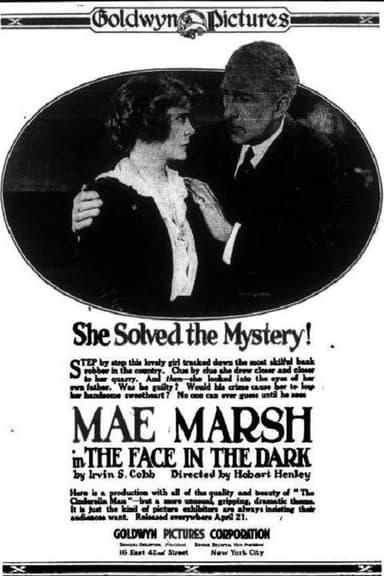 The Face in the Dark poster
