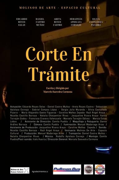 Corte En Trámite poster