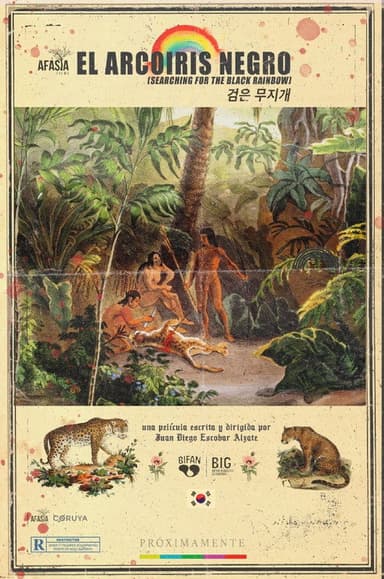 El arcoíris negro poster