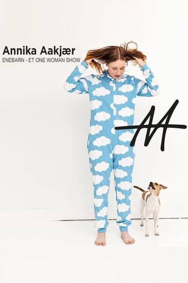 Annika Aakjær - ENEBARN poster