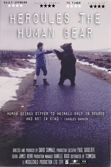 Hercules the Human Bear poster