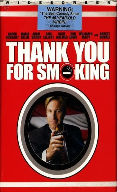 Unfiltered Comedy: The Making of 'Thank You For Smoking' poster