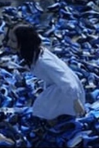 Blue poster