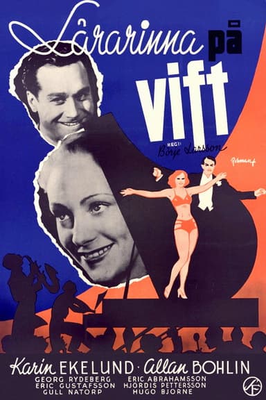Lärarinna på vift poster