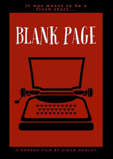 Blank Page poster