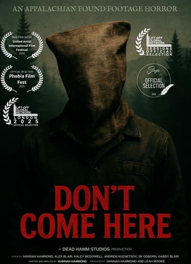 Don't Come Here poster
