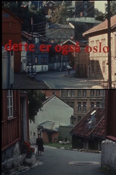 This is Oslo, too poster