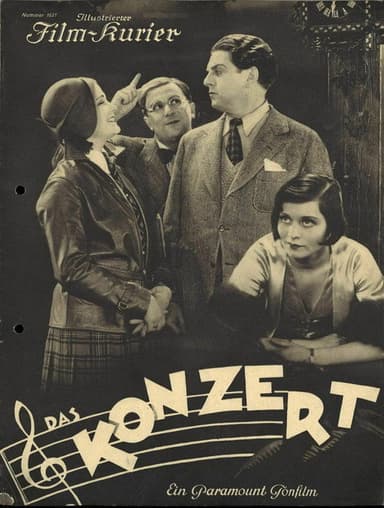 The concert poster