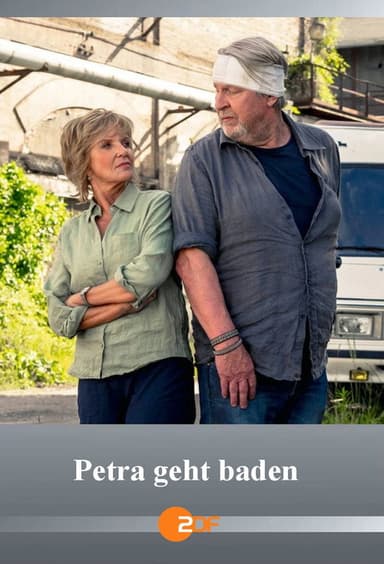 Petra goes Swimming poster