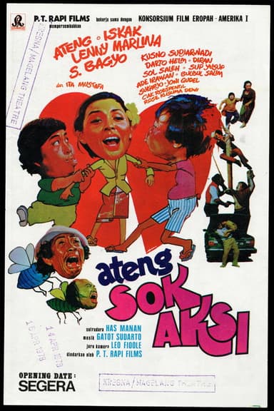 Ateng Sok Aksi poster