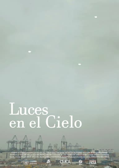 Luces en el cielo poster