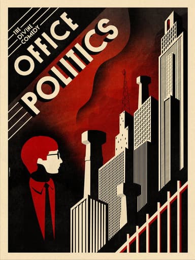 The Divine Comedy- Office Politics Release Party poster
