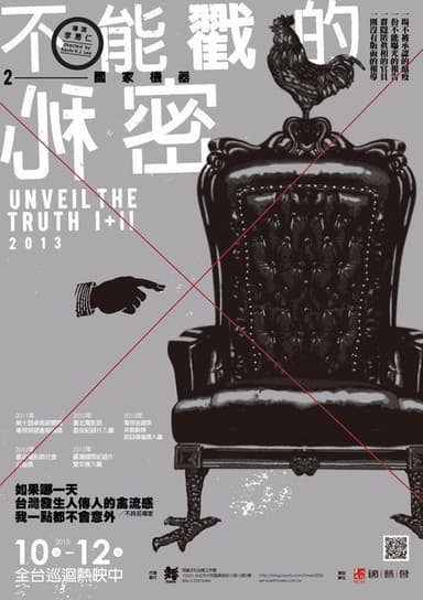 Unveil the Truth –The Government Virus poster
