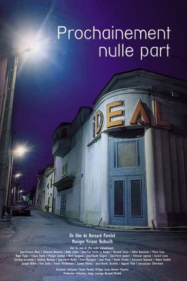 Prochainement nulle part poster