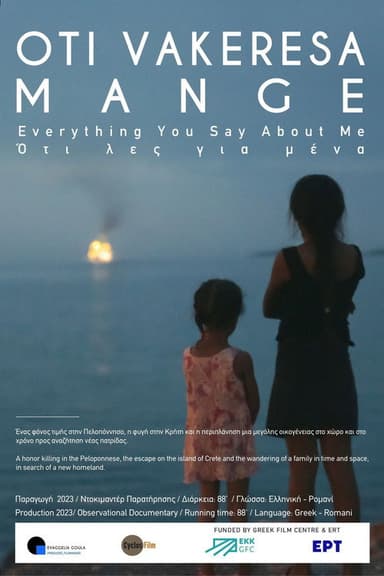 Everything You Say About Me poster