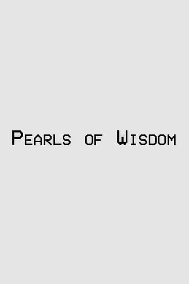 Pearls of Wisdom poster