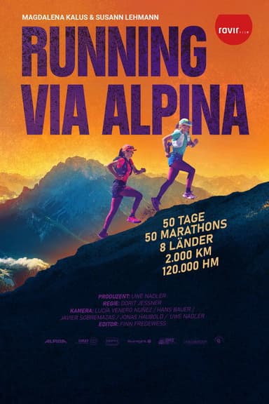 Running Via Alpina poster