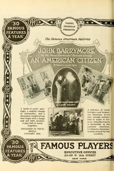 An American Citizen poster