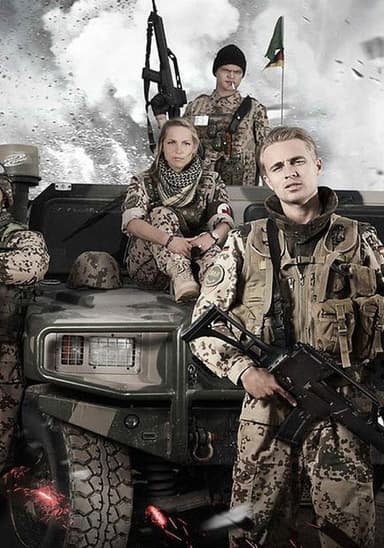 Willkommen im Krieg poster