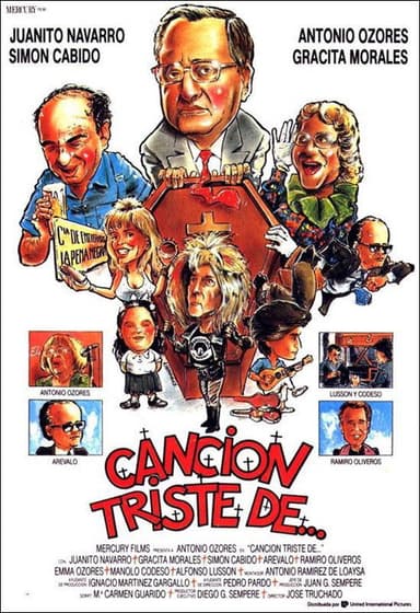 Canción triste de... poster