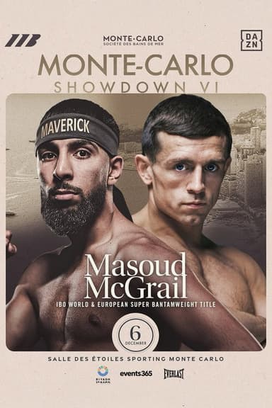 Shabaz Masoud vs. Peter McGrail poster