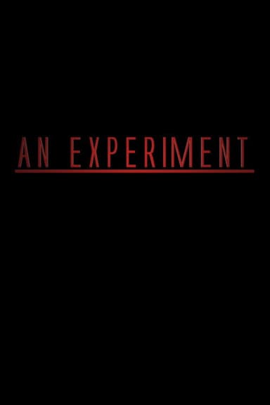 An Experiment poster