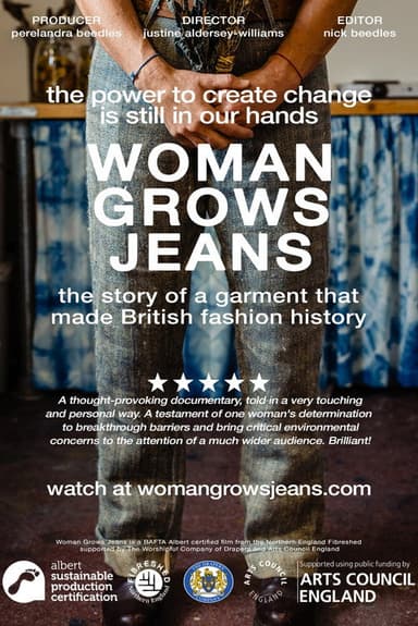 Woman Grows Jeans poster