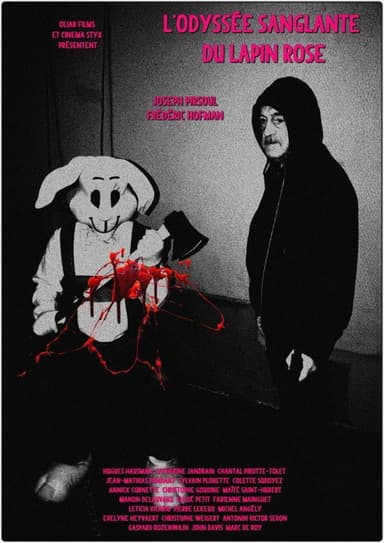 L’odyssée sanglante du lapin rose poster