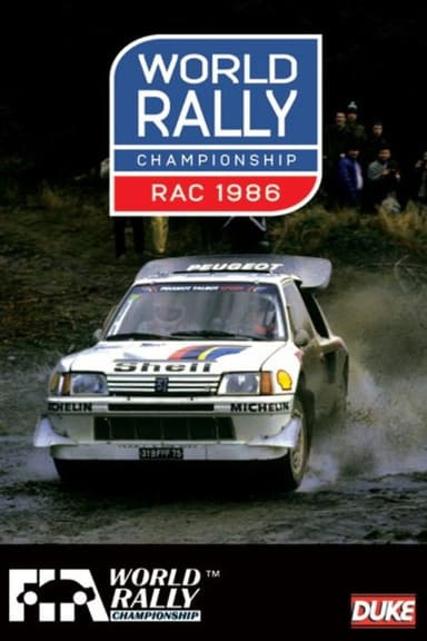 RAC Rally 1986 poster