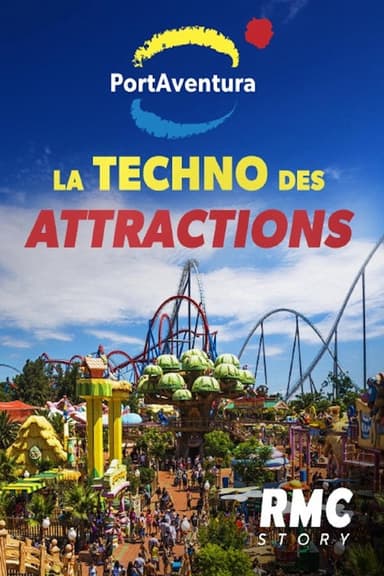 Port Aventura la techno des attractions poster