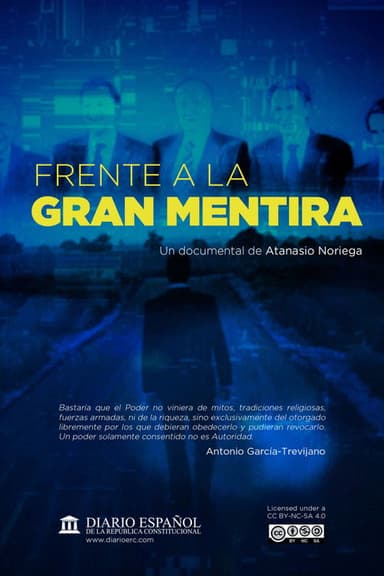 Frente a la gran mentira poster
