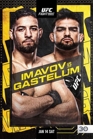 UFC Fight Night 217: Strickland vs. Imavov poster