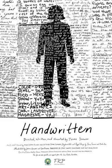 Handwritten poster