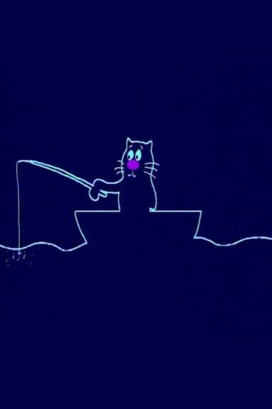 Scat, the Stringalong Cat poster