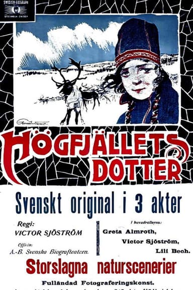 Högfjällets dotter poster