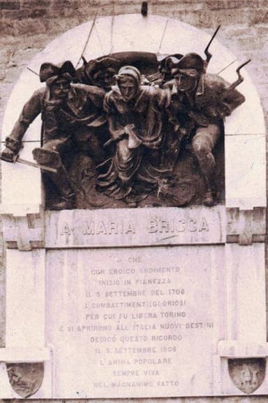 Pianezza 1706 - Maria Bricca poster