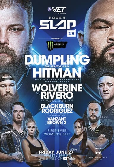 Power Slap 13: Dumpling vs. Da Hawaiian Hitman poster