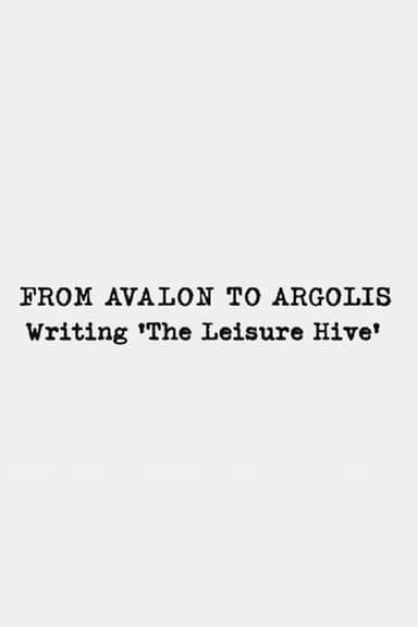 From Avalon to Argolis poster