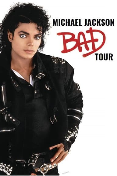 Michael Jackson: Bad Tour Live in Brisbane 1987 poster