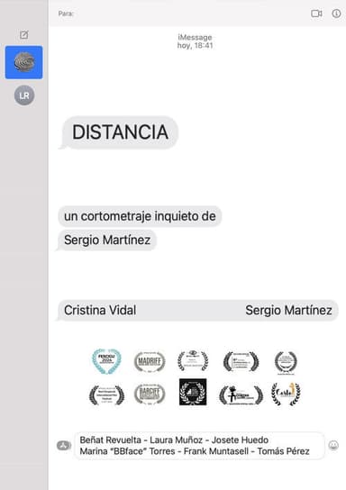 Distancia poster