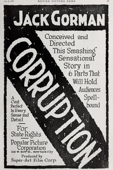 Corruption poster
