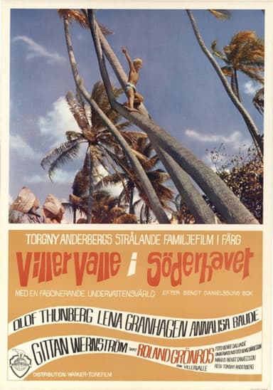 Villervalle i Söderhavet poster