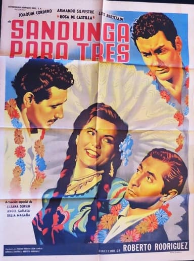 Sandunga para tres poster