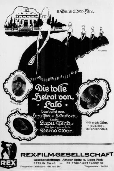 Die tolle Heirat von Laló poster