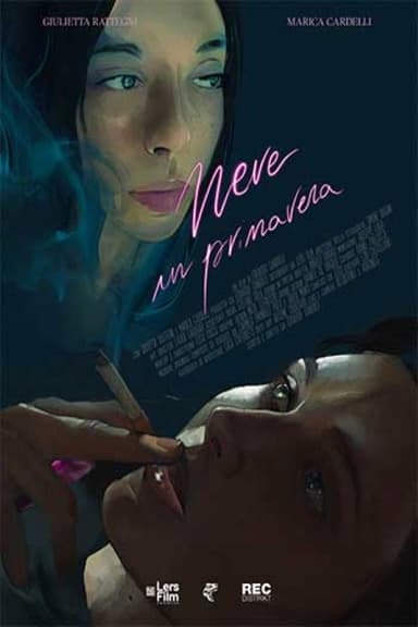 Neve in primavera poster