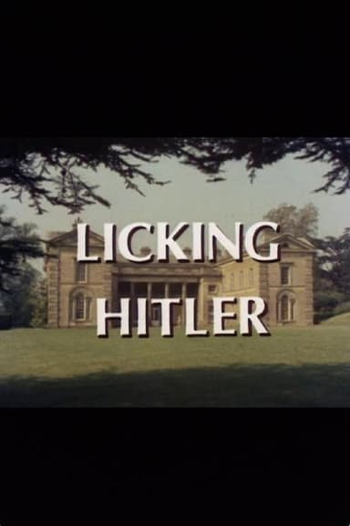 Licking Hitler poster
